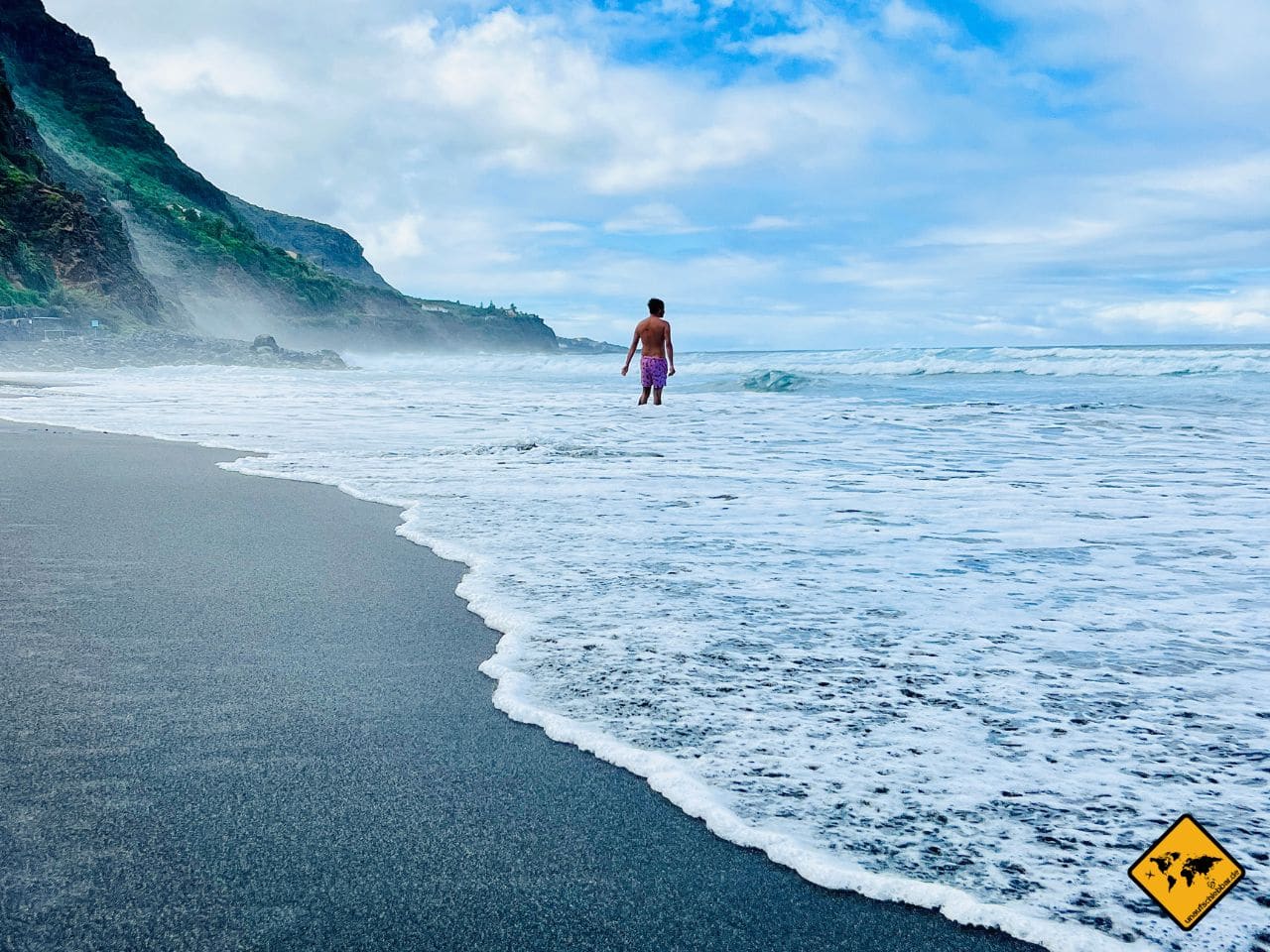 Juli Teneriffa baden Strand Norden