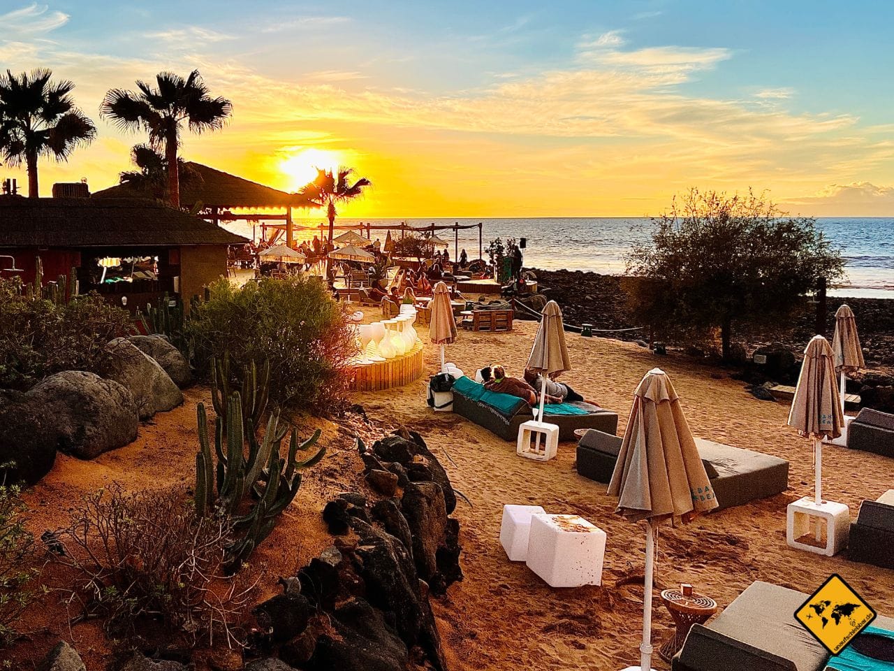 Palm-Mar Bahia Beach Teneriffa Januar
