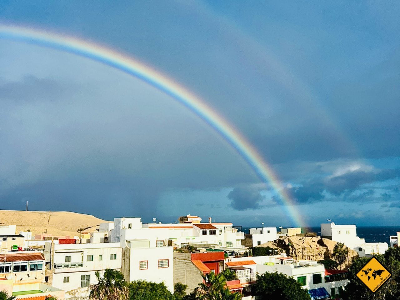 Regenbogen Teneriffa im Januar