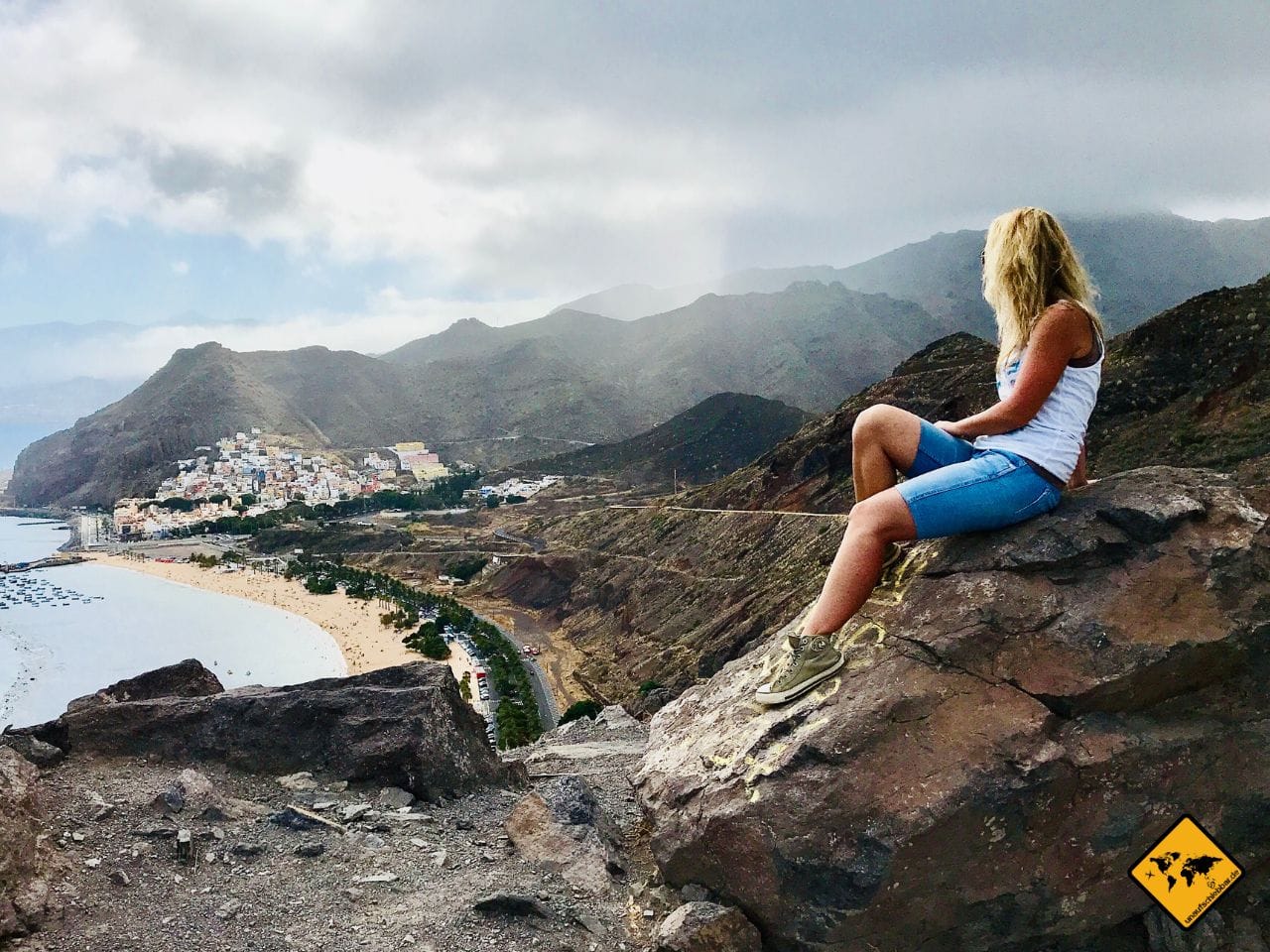 September Teneriffa Fotospot Playa de las Teresitas Anaga