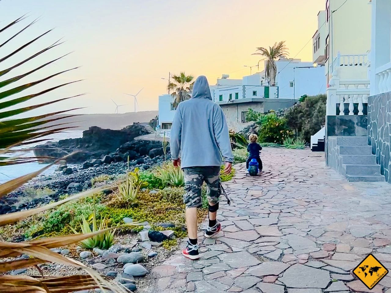 Teneriffa Ostküste abends Pullover