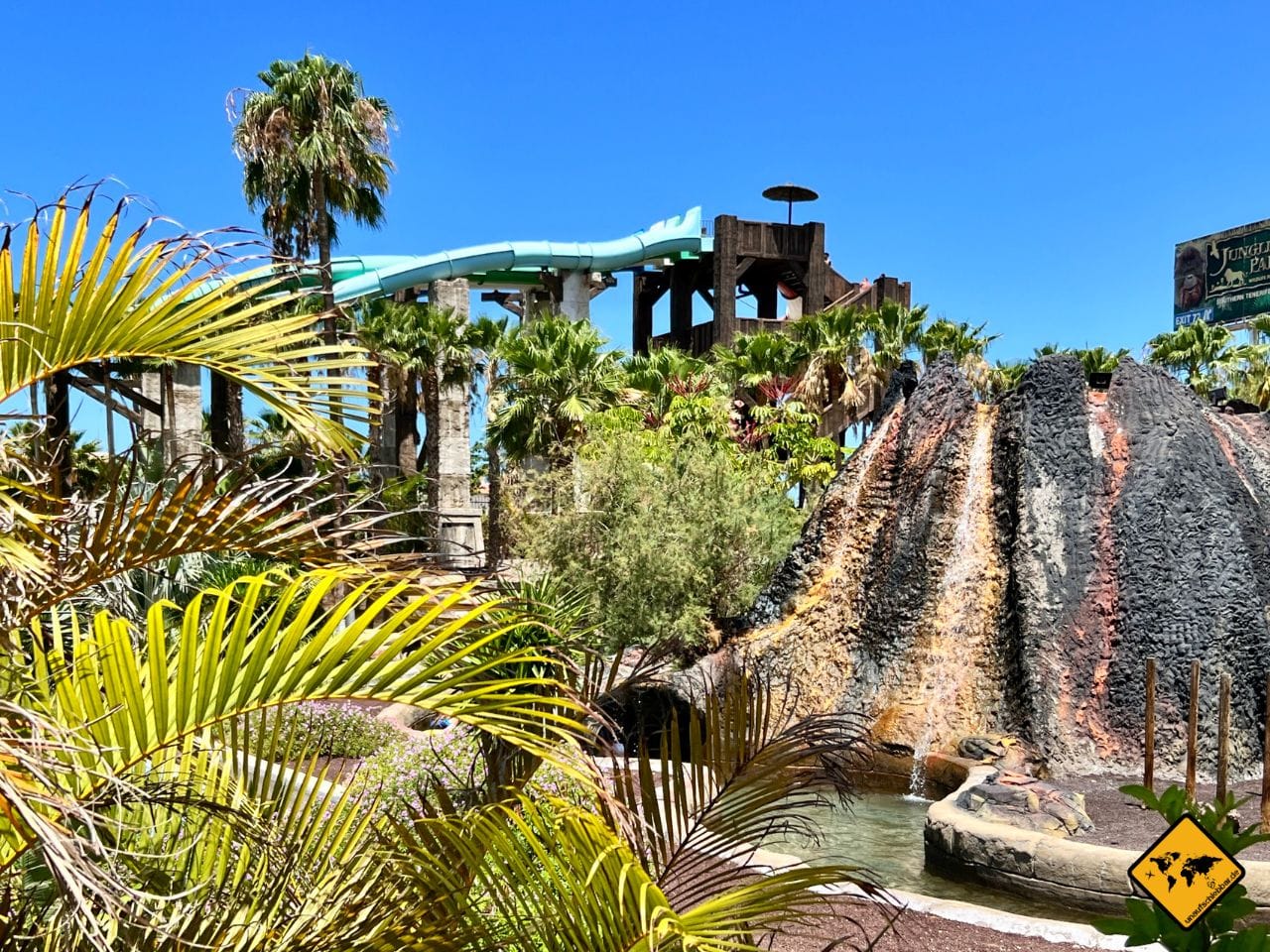Teneriffa September Aqualand Rutsche