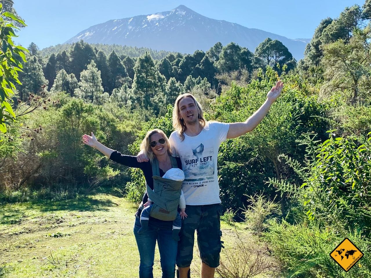 Teneriffa im Januar wandern Teide