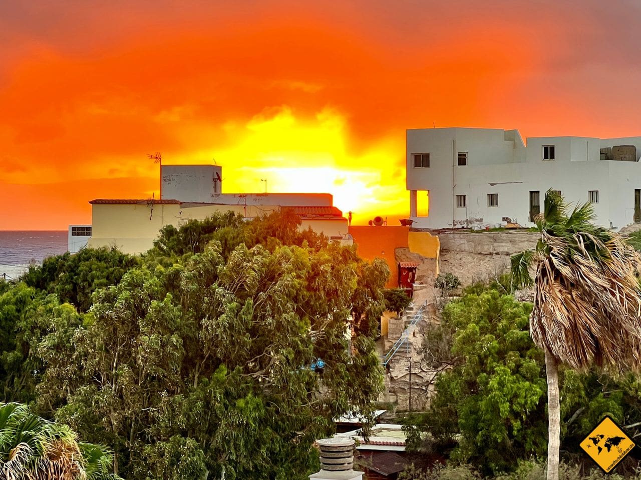 Teneriffa im November Sonnenaufgang
