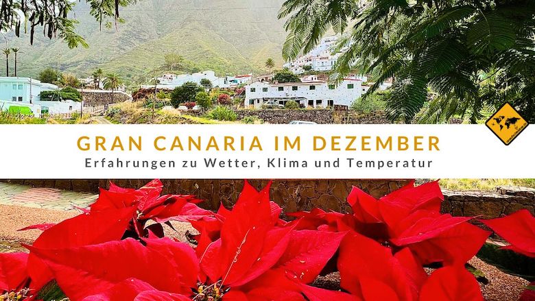 Gran Canaria im Dezember: Erfahrungen zum Wetter & Klima