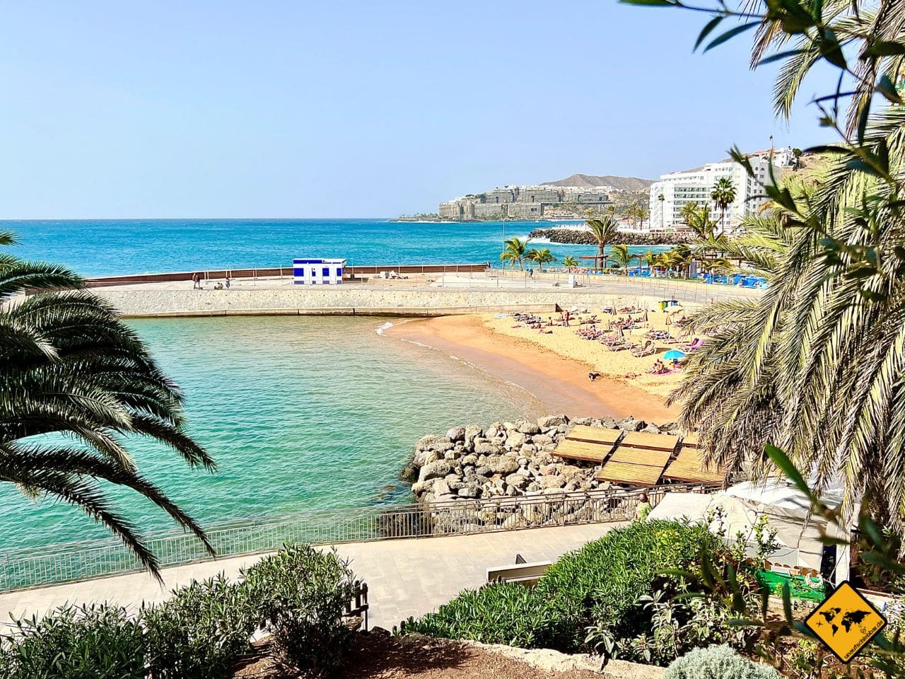 Gran Canaria im November Wetter baden Strand