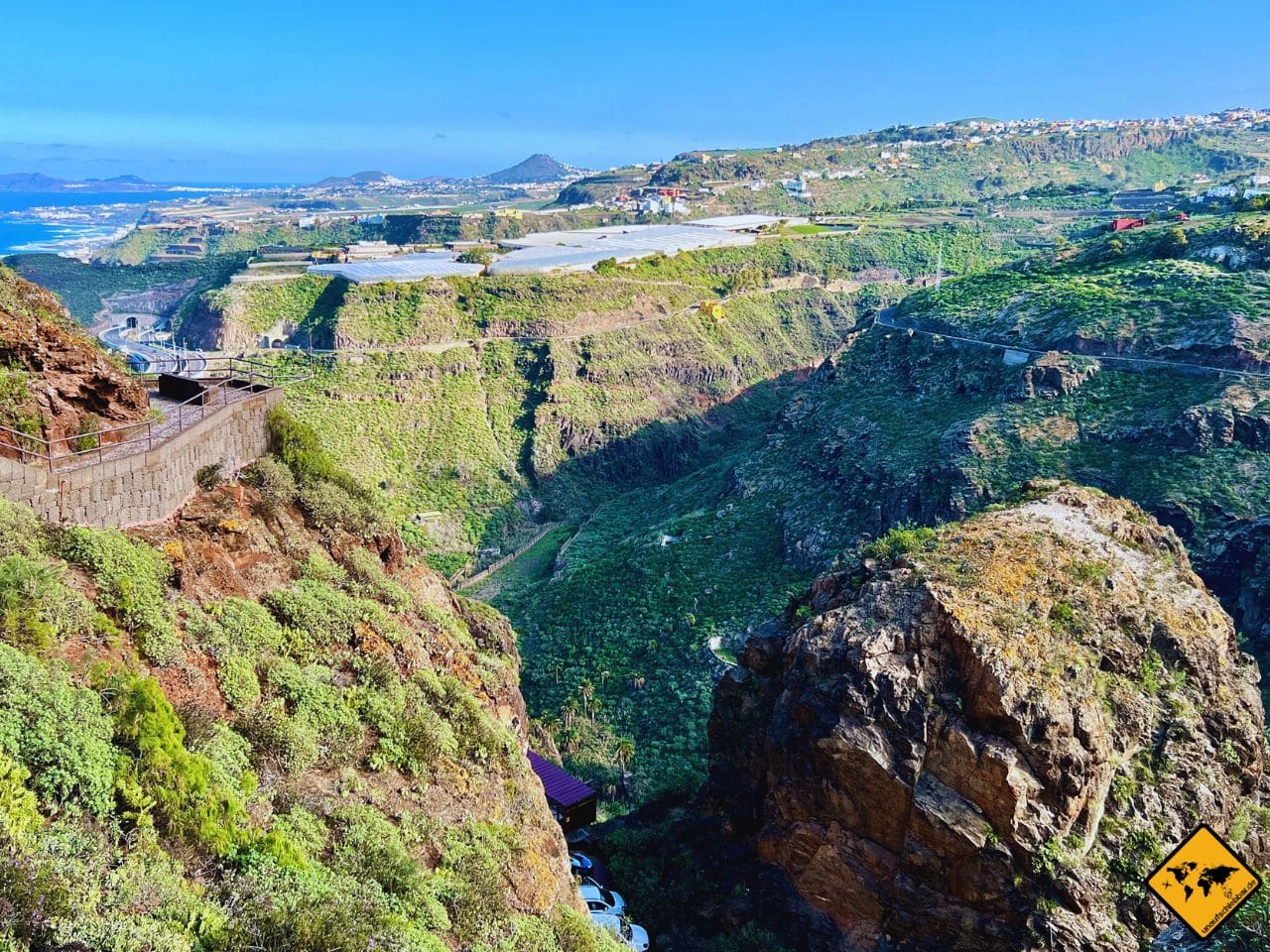 Norden Gran Canaria grüne Landschaft