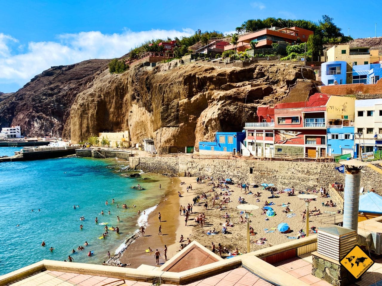 Gran Canaria August Playa de Sardina del Norte