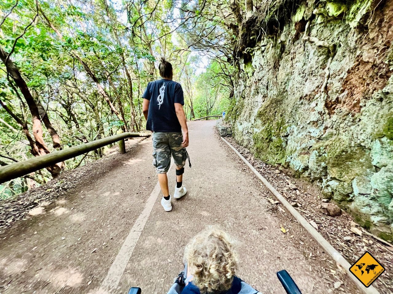 Teneriffa wandern Kinderwagen Anaga Las Hiedras