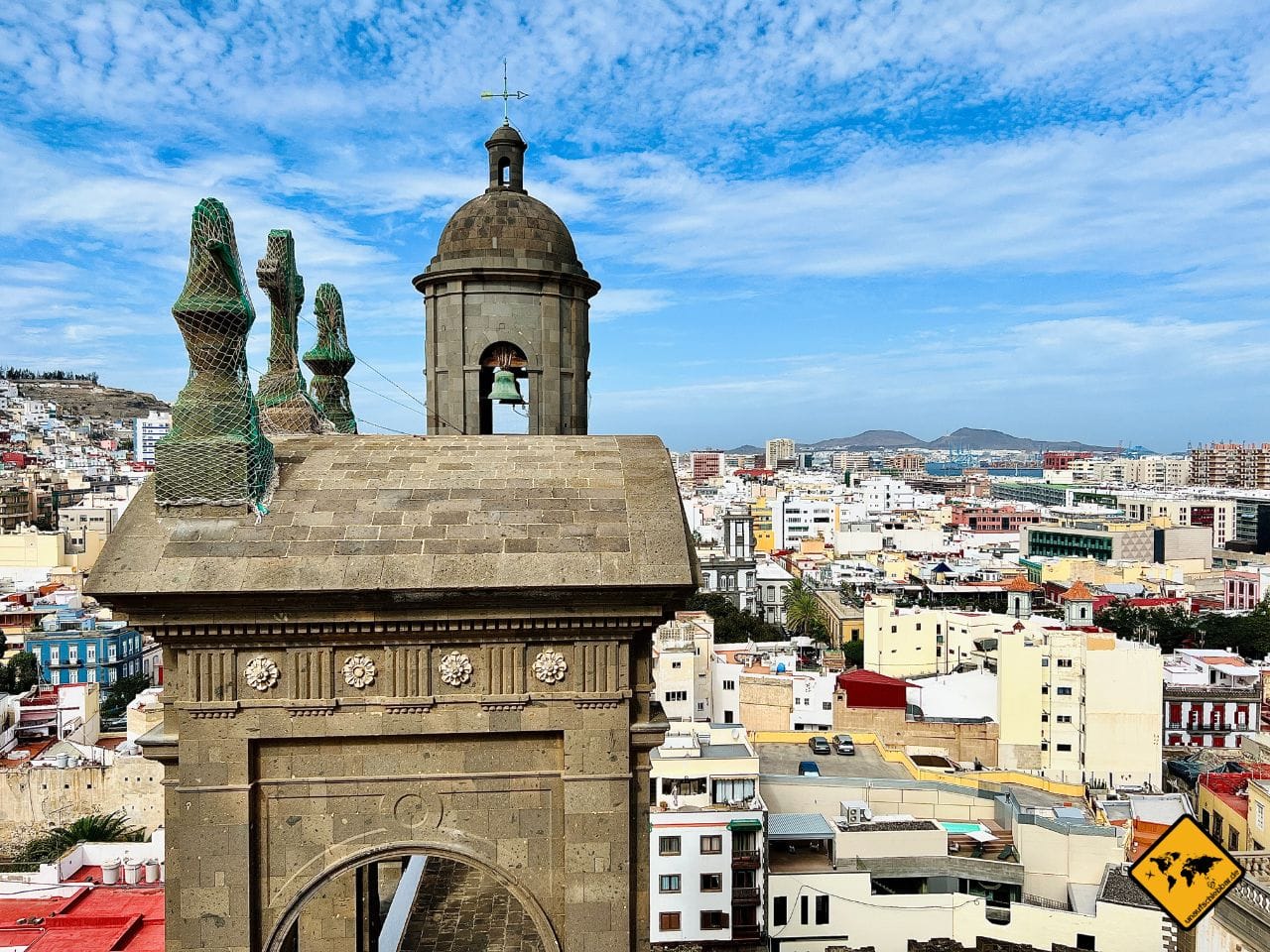 Ausblick Dachterrasse Santa Ana Las Palmas