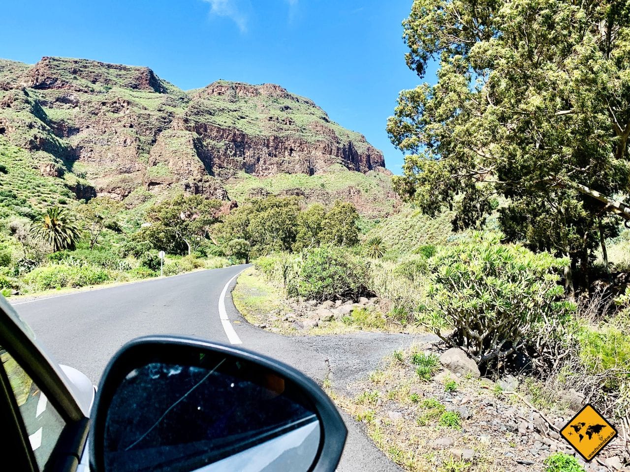 März Gran Canaria Mietwagen Berge