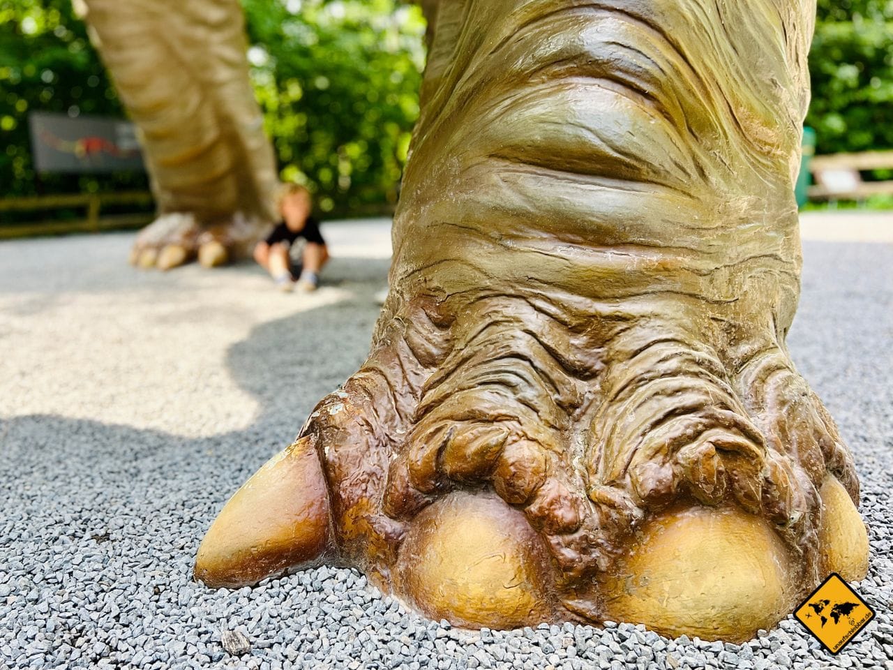 Dinosaurierfuß