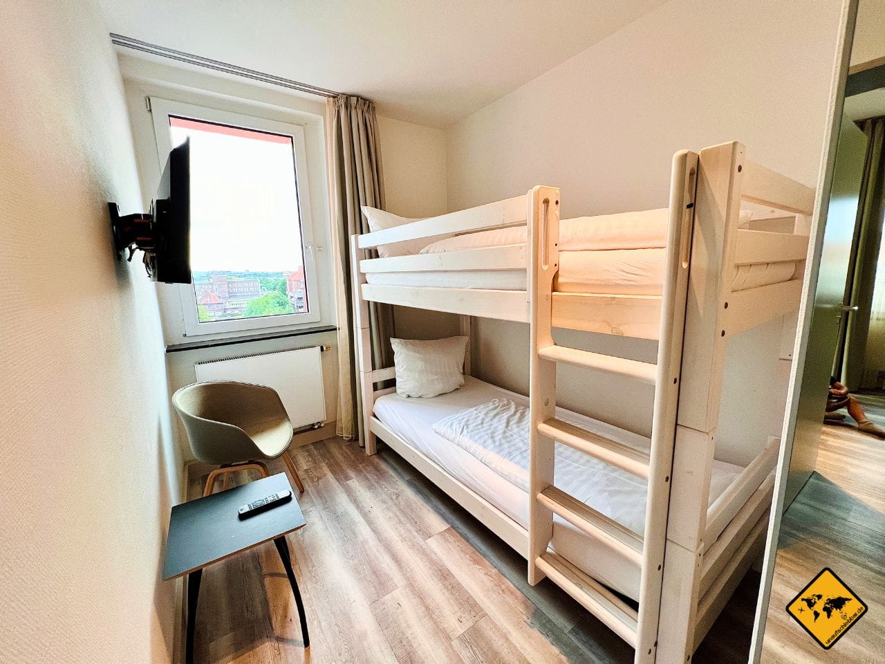 Hannover mit Kindern Etagenbett Familienzimmer Hotel Amadeus