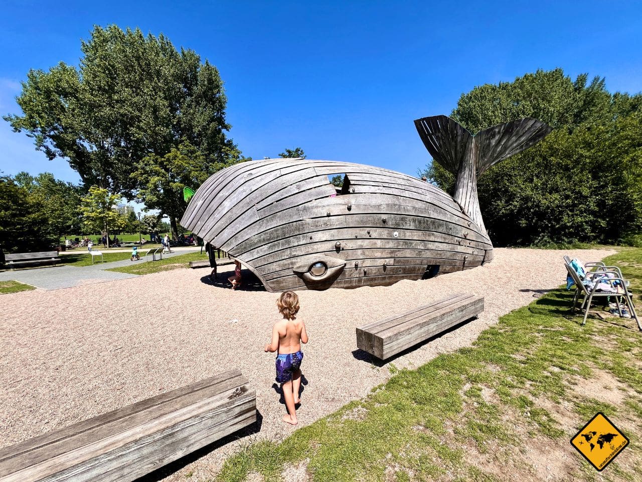 Berlin mit kleinen Kindern Spielplatz Gärten der Welt