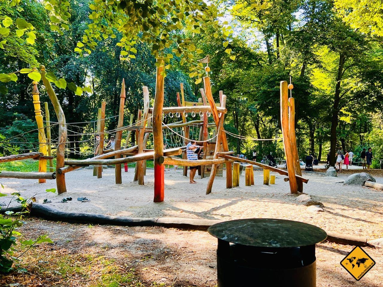 Tiergarten Berlin Spielplatz Luiseninsel