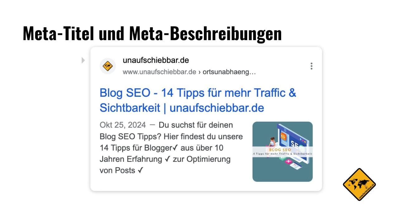 Blog Titel