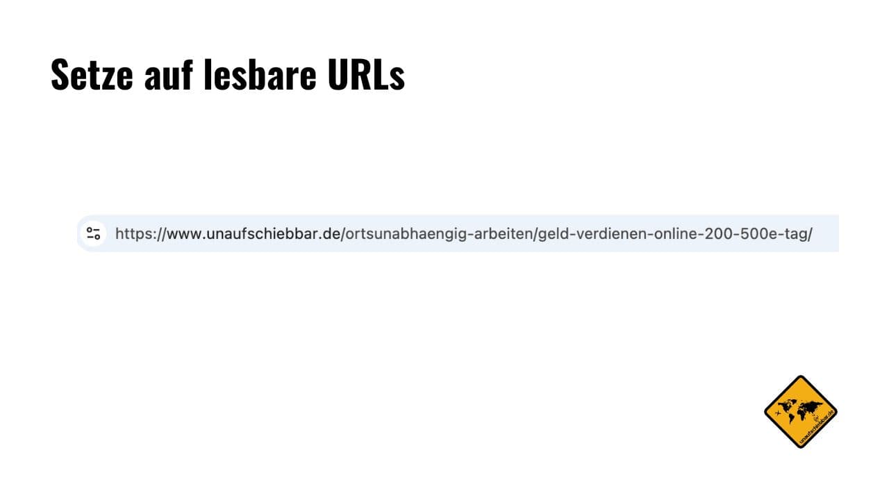 lesbare URLs