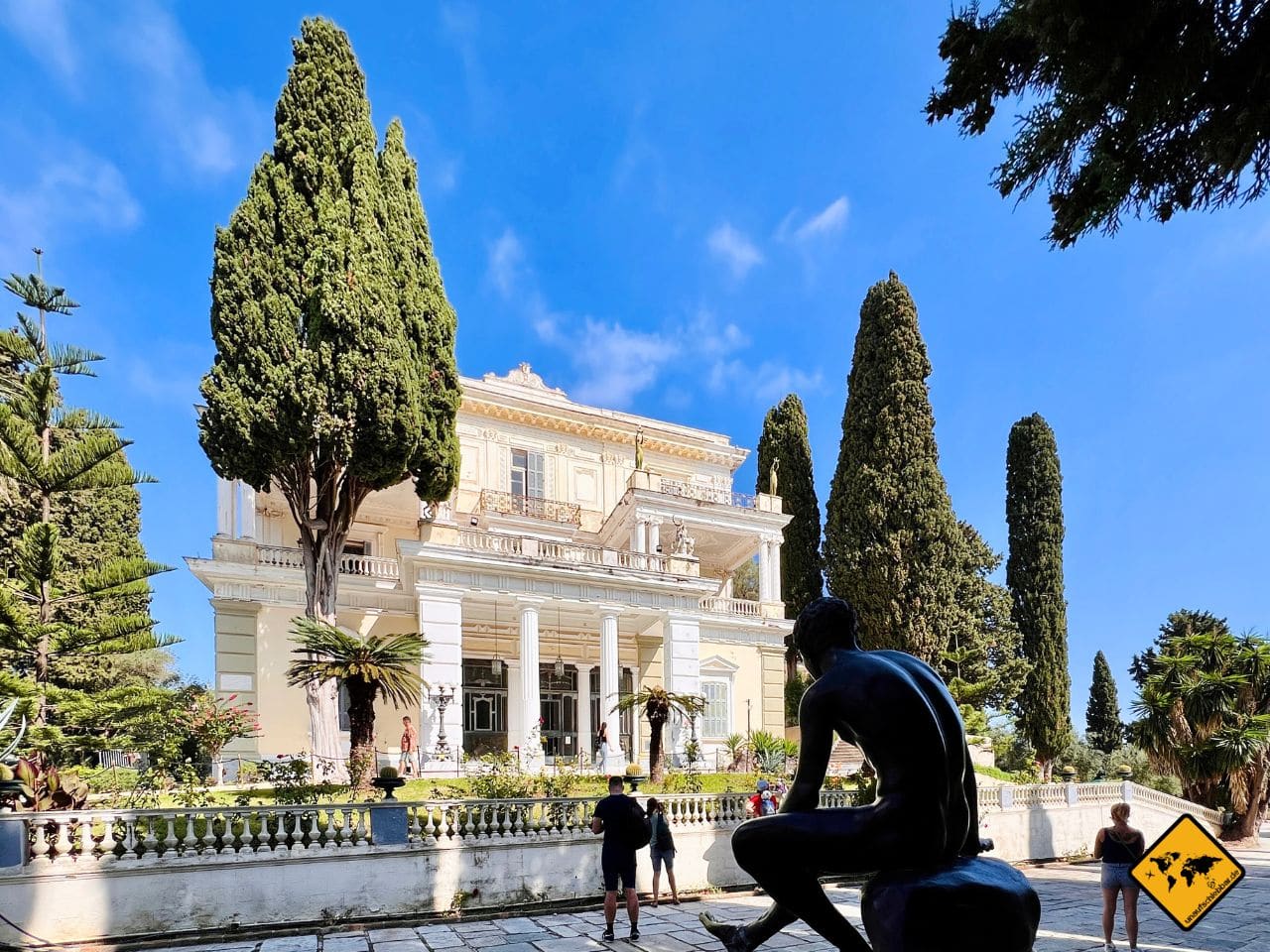 Sehenswürdigkeiten Korfu Sissi-Schloss Achilleion