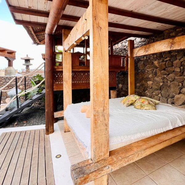 Außenbett Royale Jurte Finca de Arrieta Lanzarote