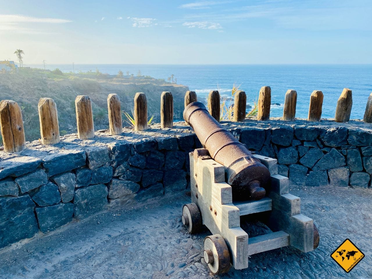 Kanone Festung San Fernando Rambla de Castro Teneriffa