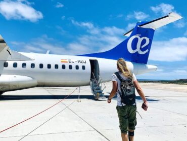Reiseziele Überblick Flugzeug
