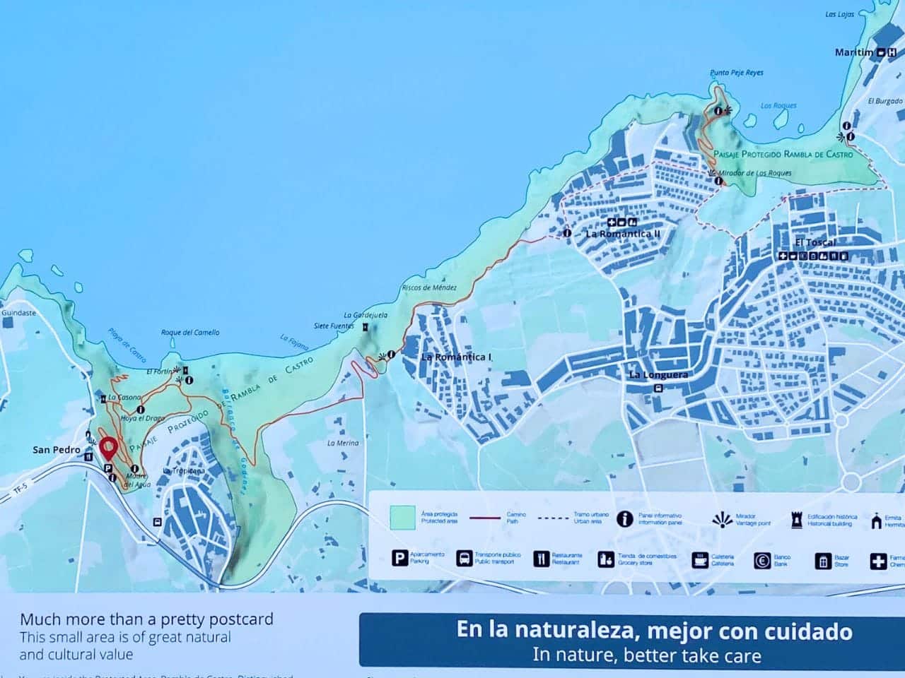 Route Rambla de Castro wandern Teneriffa