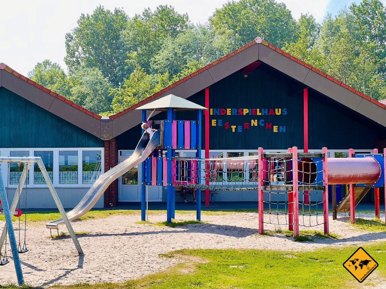 Spielplatz Seesternchen Spielhaus Wangerland