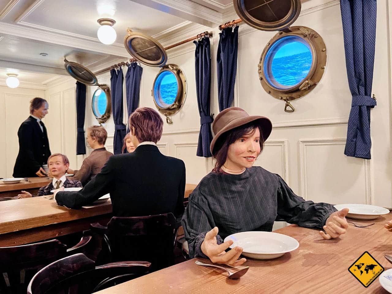 Deutsches Auswandererhaus Bremerhaven Speisesaal