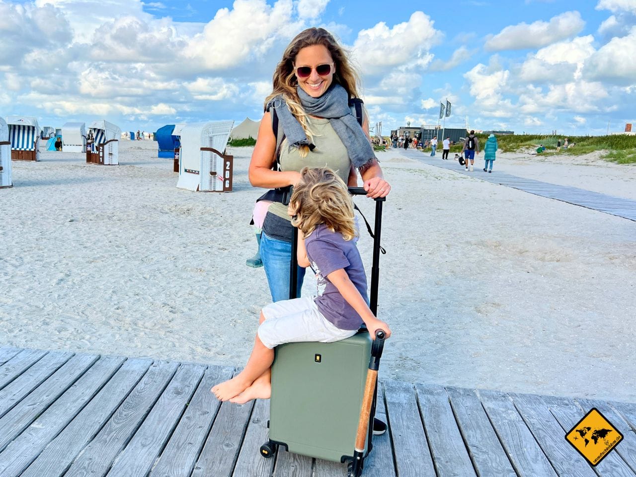 Familie Strand Koffer