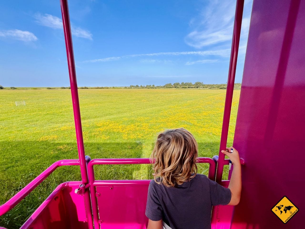 Inselbahn Langeoog Ausblick