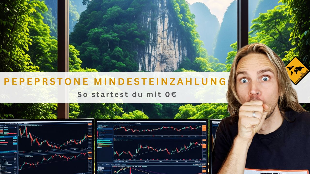 Pepperstone Mindesteinzahlung: So startest du mit 0€ | unaufschiebbar.de
