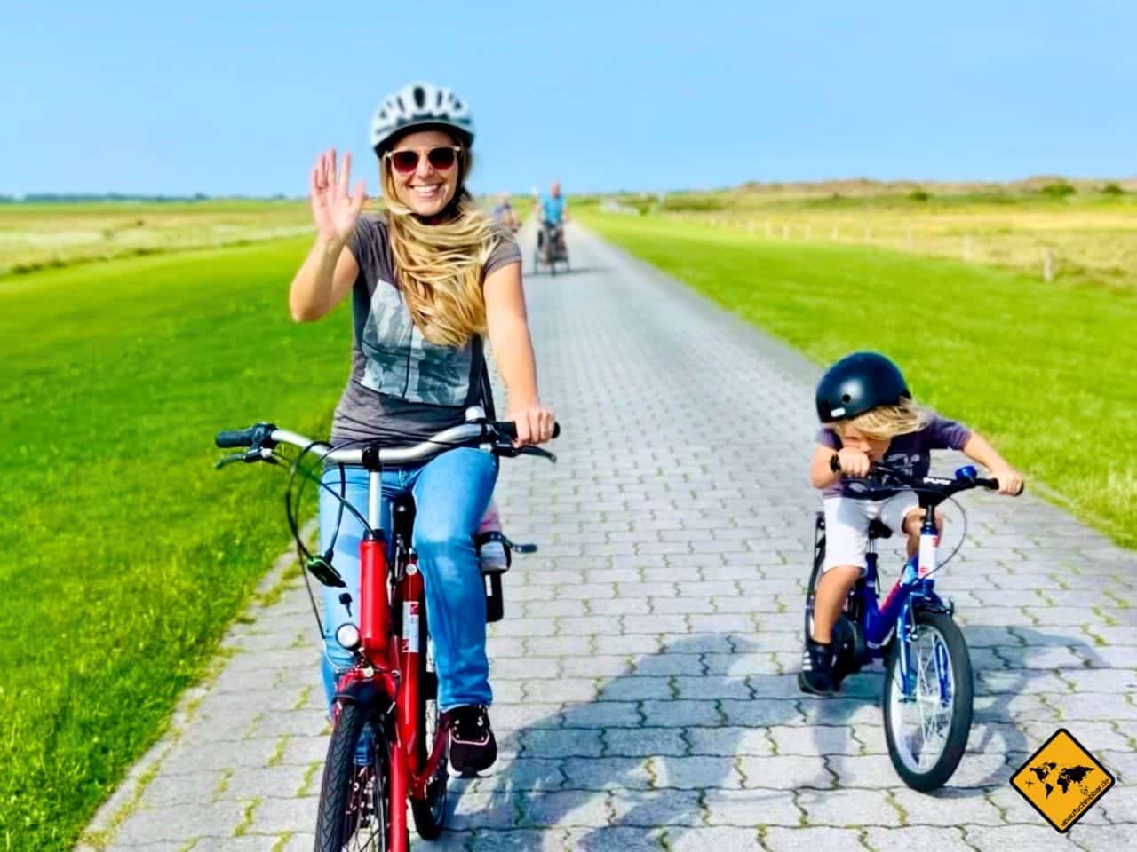 Tagesausflug Langeoog Fahrrad