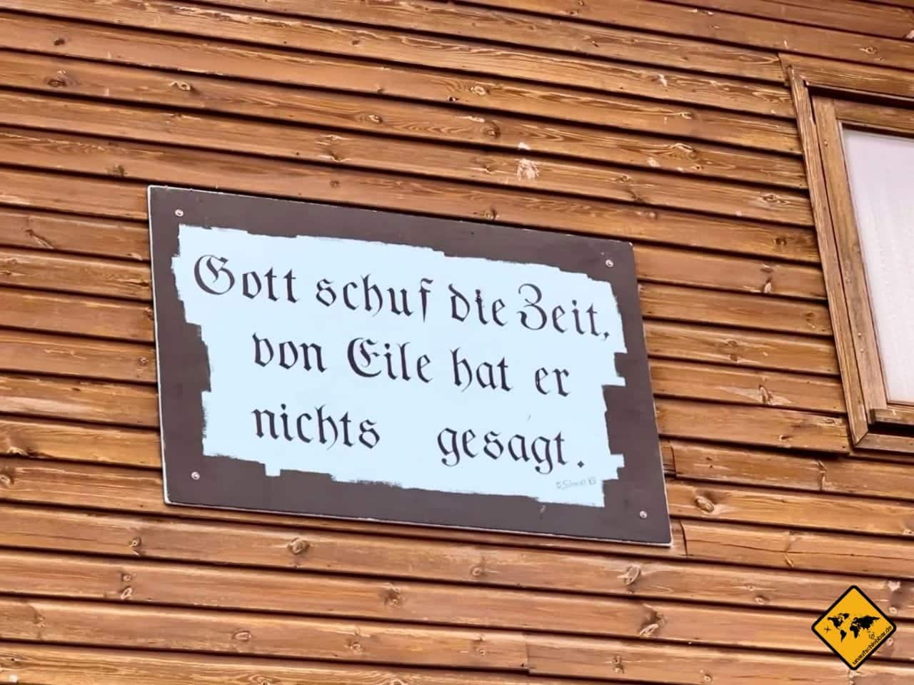 Fährhafen Wangerooge Schild
