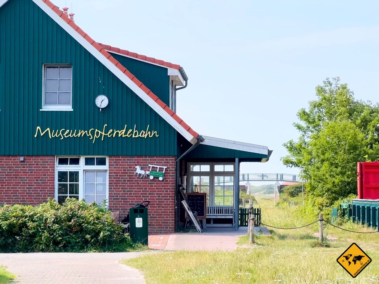 Insel Spiekeroog Museumspferdebahn