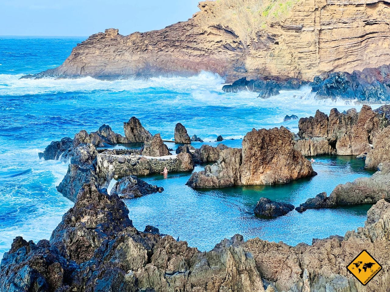 Teneriffa oder Madeira Naturpool Porto Moniz