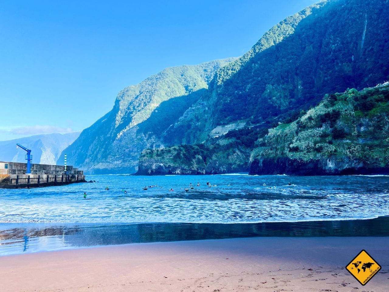 Teneriffa oder Madeira Strand Seixal