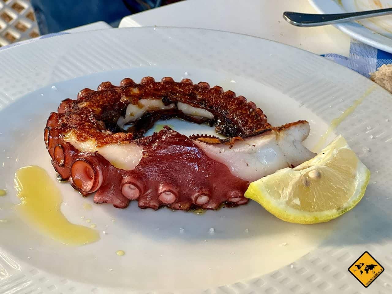 Tintenfisch Restaurant Teneriffa