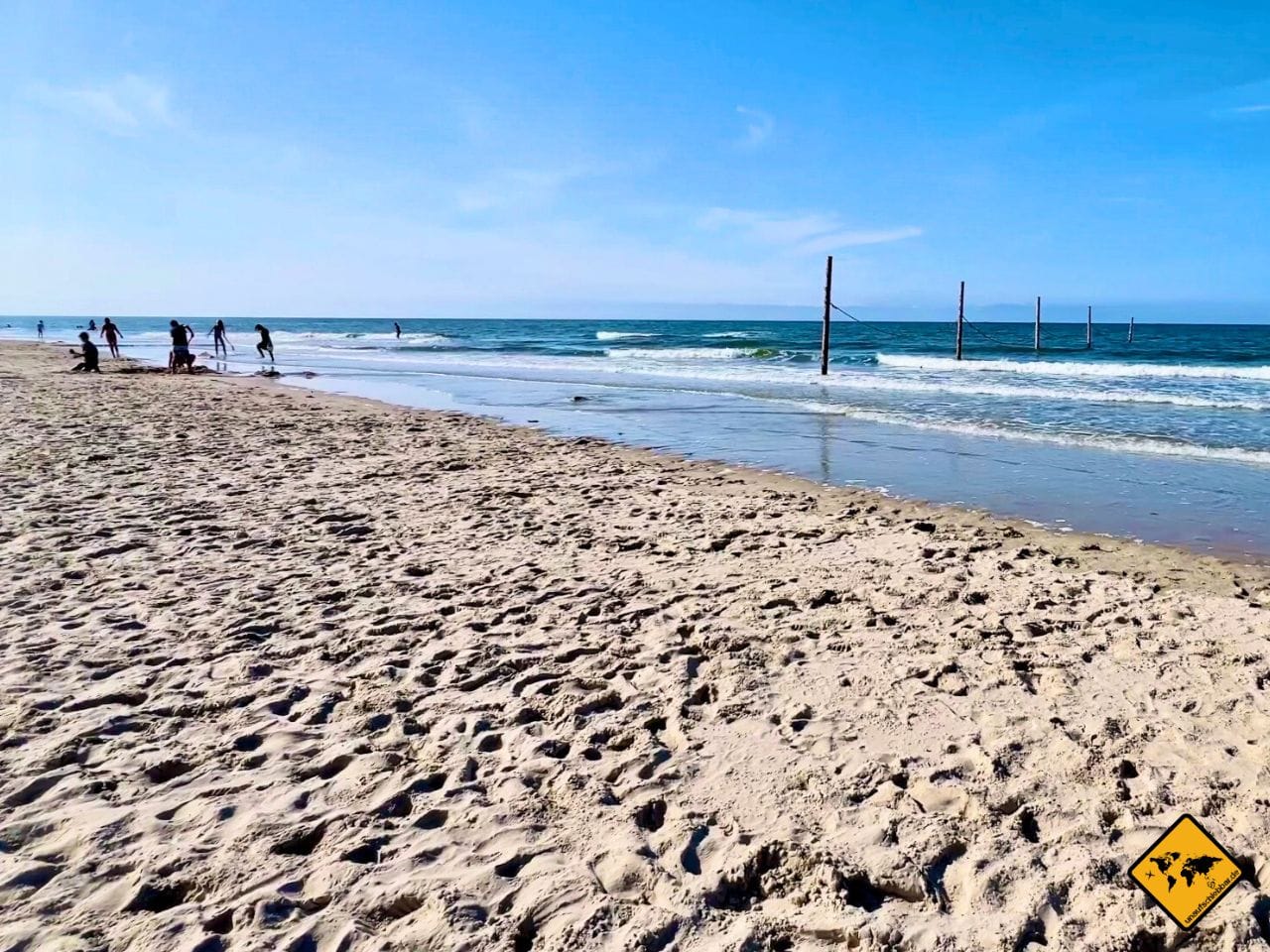 Wangerooge Strand baden