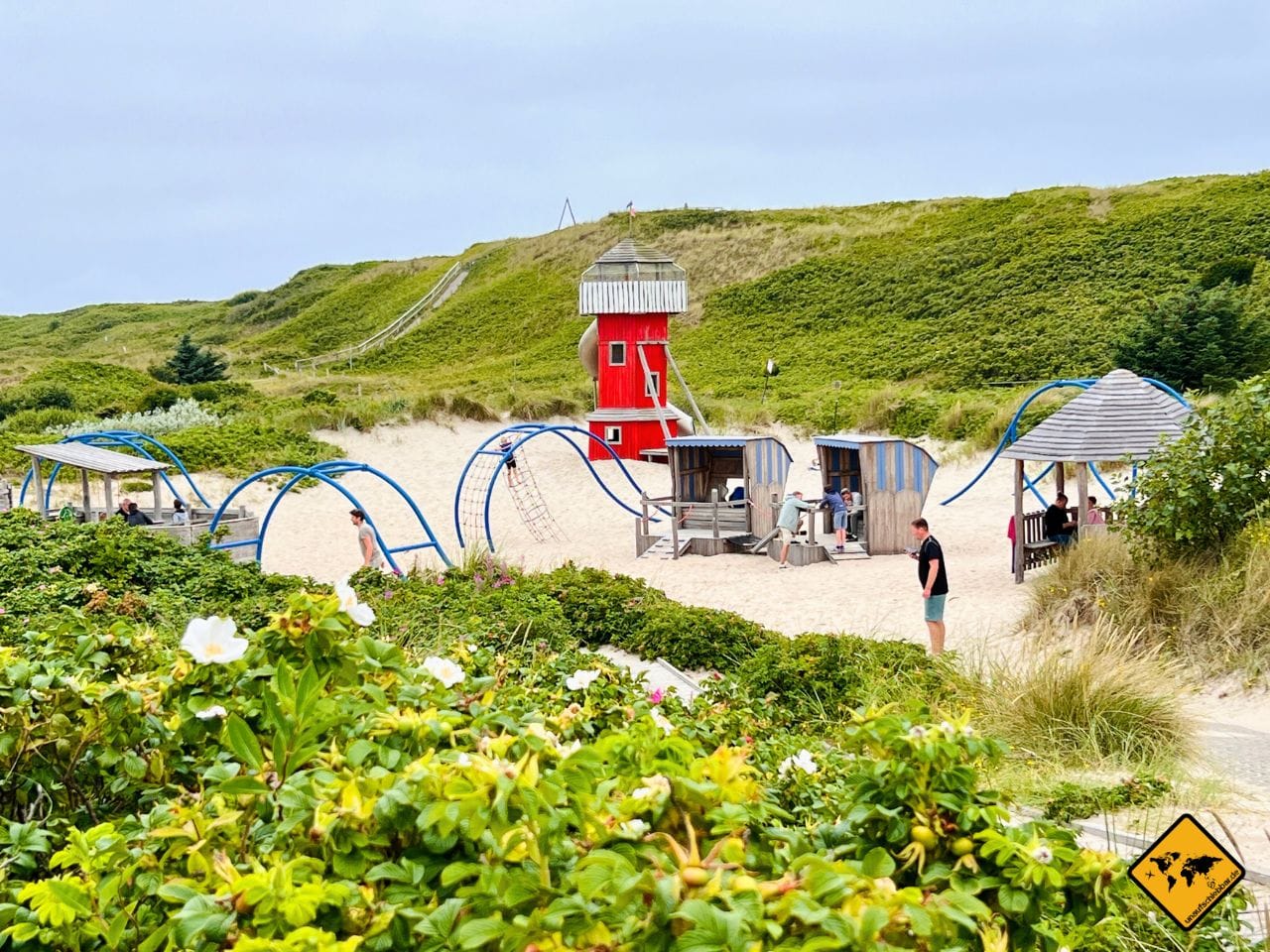 Wangerooge mit Kindern Dünen-Spielplatz