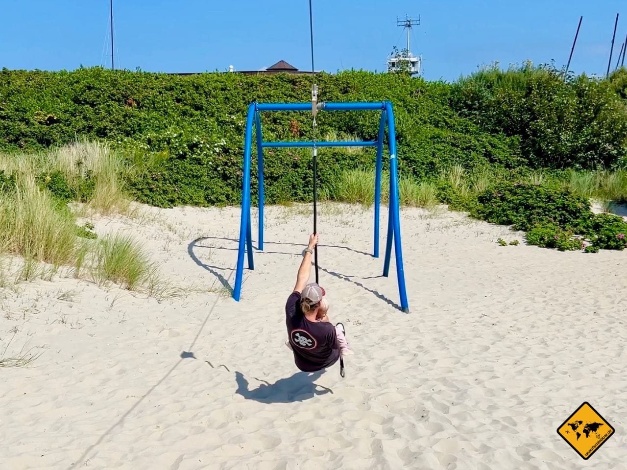 Zipline Dünen-Spielplatz