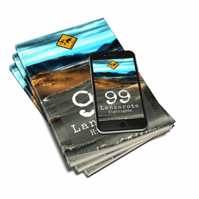 99 Lanzarote Highlights Mockup E-Book Buch iPhone