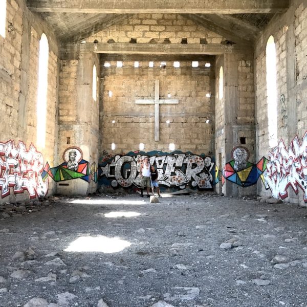 Abades Teneriffa Geisterstadt Kirche innen