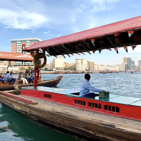 Abra Überquerung Dubai Creek