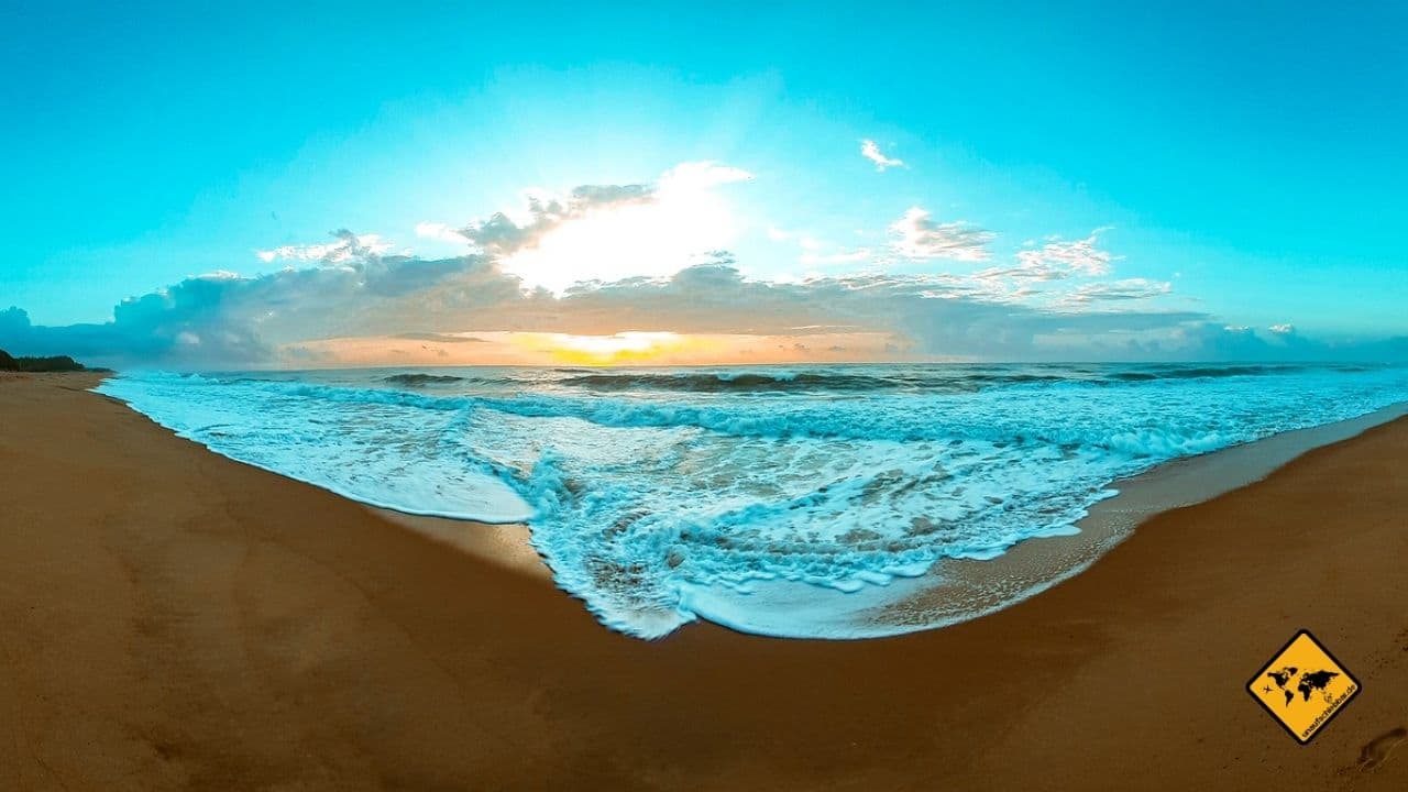 Action Kamera am Strand Videoqualität Auflösung