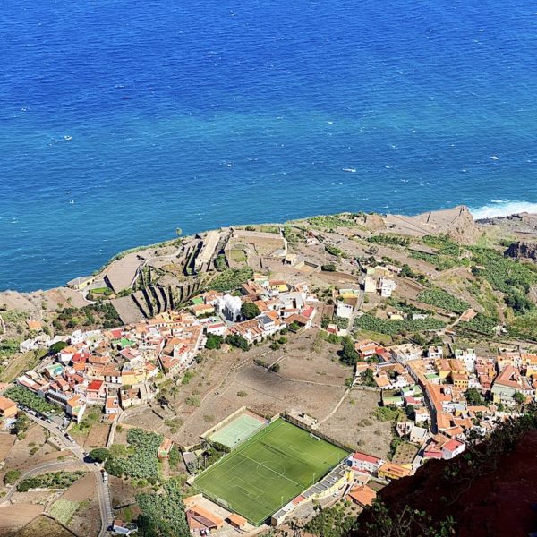 Agulo Blick vom Mirador de Abrante