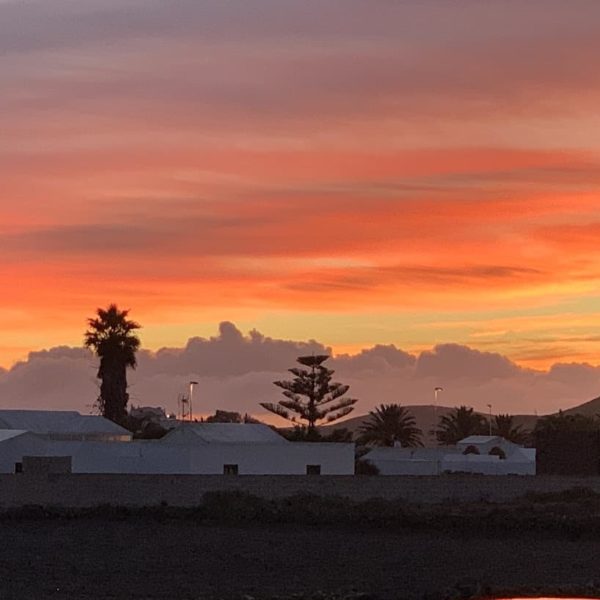 AirBnB Lanzarote Sonnenaufgang
