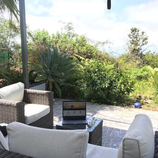 AirBnB Teneriffa Icod de los Vinos Garten