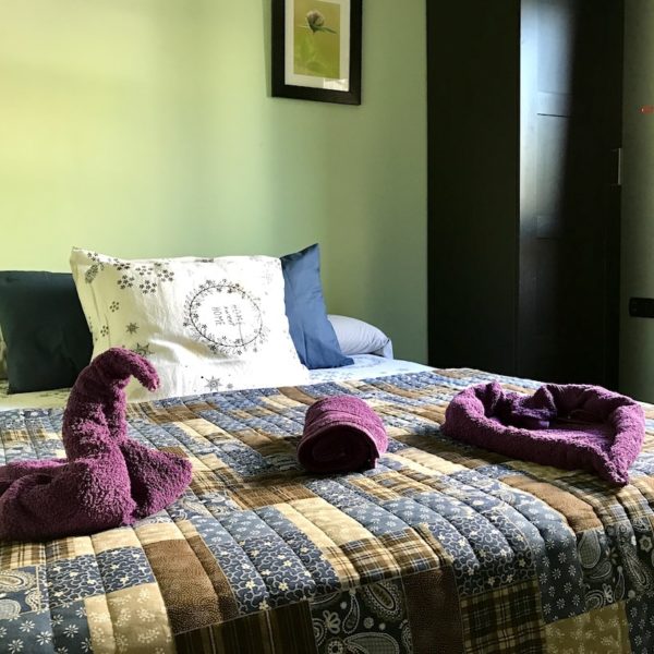 AirBnB Teneriffa Teide Bett