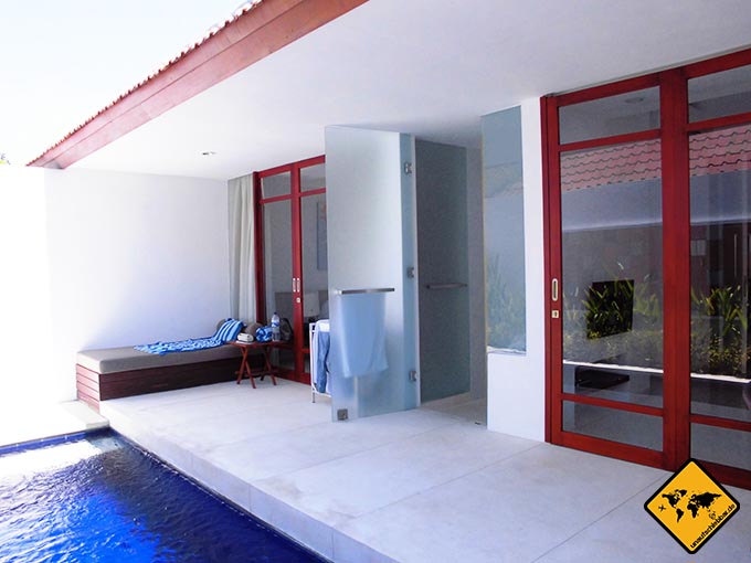 Airbnb Erfahrungen Bali Villa Style apartment Sanur Terasse