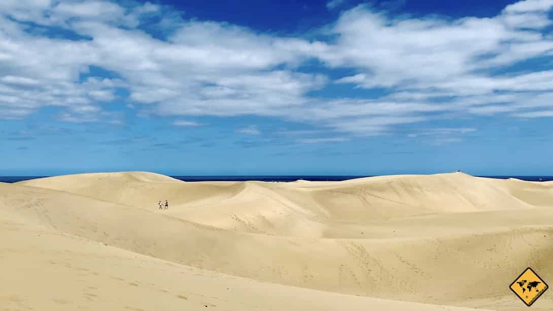 Aktivitäten auf Gran Canaria Wanderung Sanddünen
